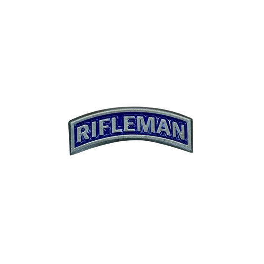 Rifleman Tab Lapel Pin