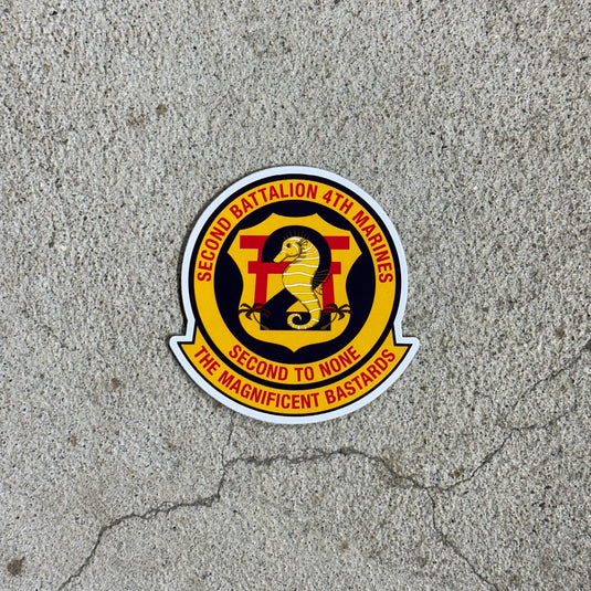 2d Battalion 4th Marines Patch