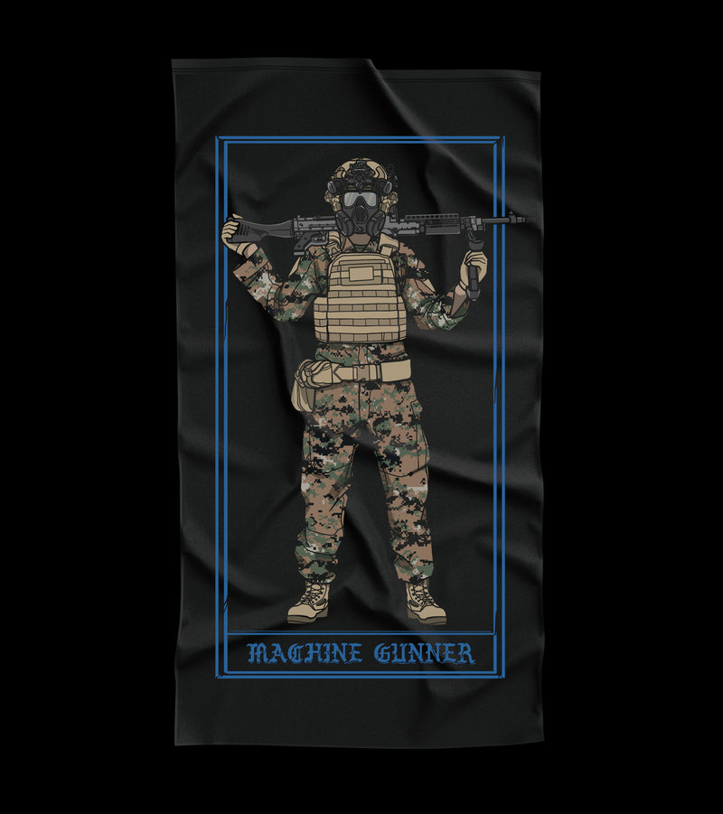 Load image into Gallery viewer, Marine Machine Gunner Flag
