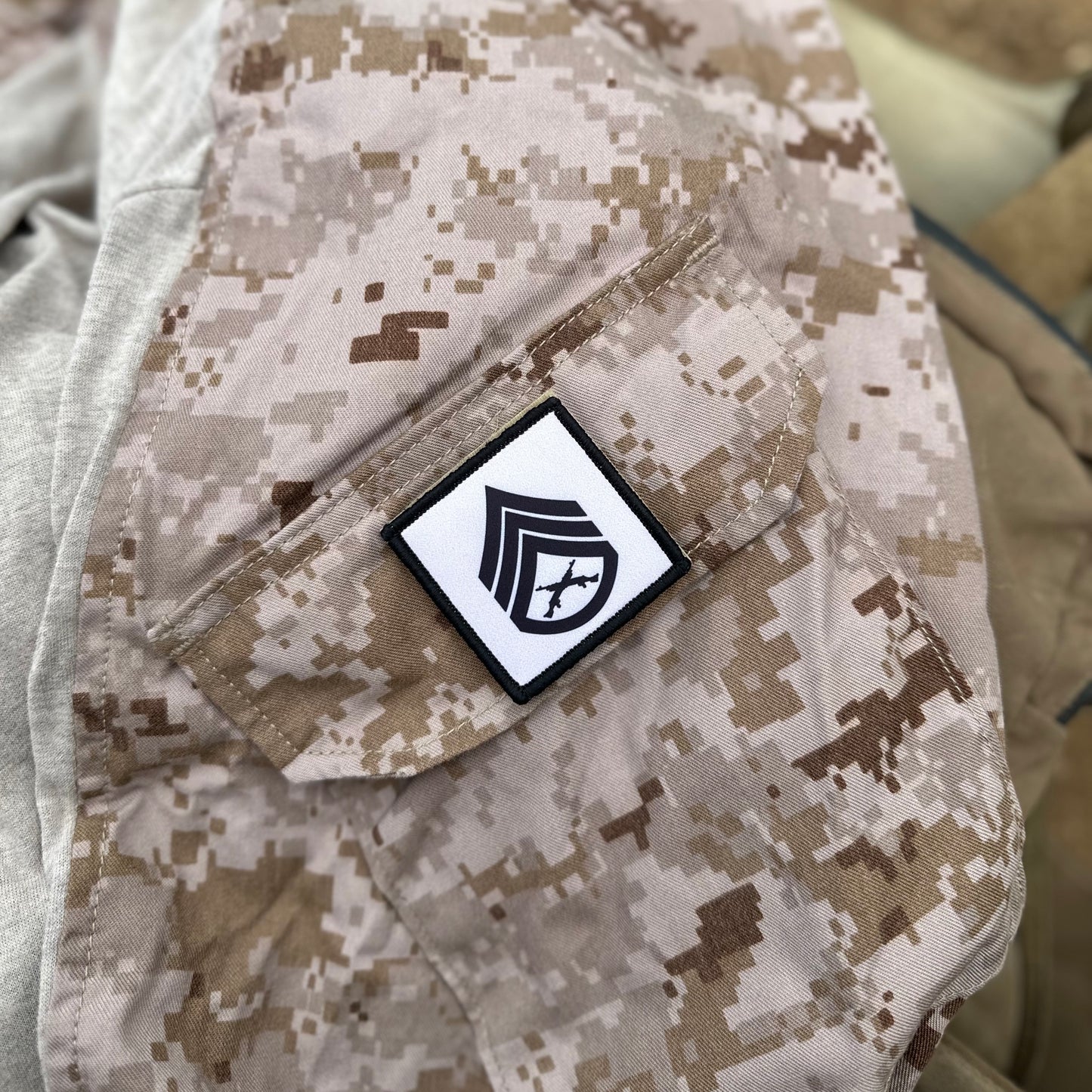 Machine Gunner Rank Patches