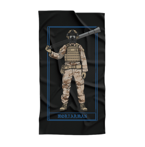 Marine Mortarman Flag