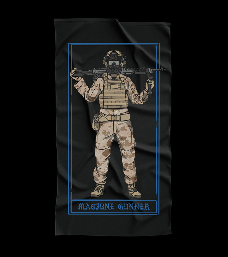 Load image into Gallery viewer, Marine Machine Gunner Flag
