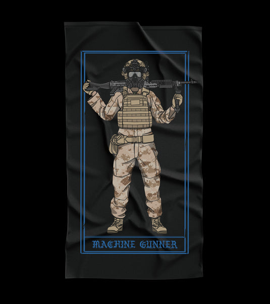 Marine Machine Gunner Flag
