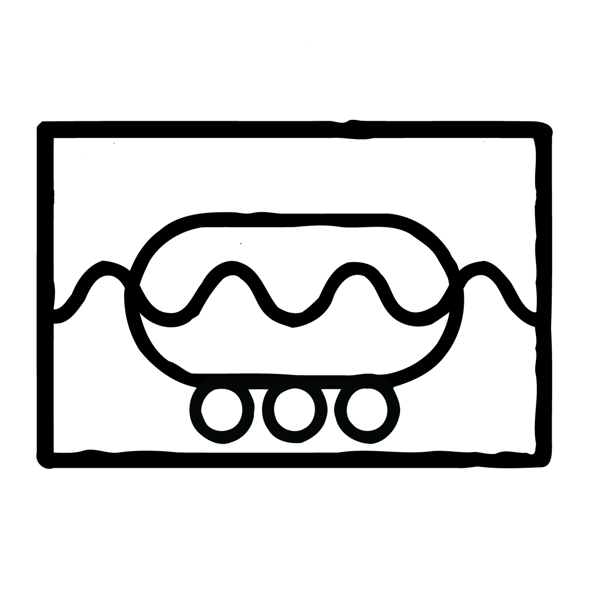 Amphibious Armor - Wheeled Symbol Decal