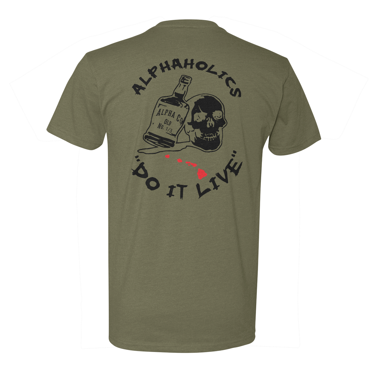 1/3 Alpha "Alphaholics" Tee
