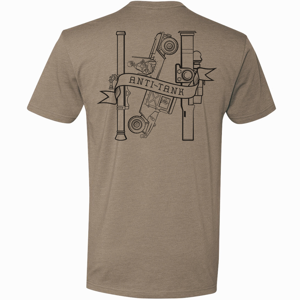 Anti-Tank Missile Gunner Death Card Tee