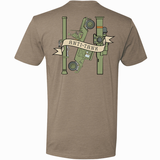 Anti-Tank Missile Gunner Death Card Tee