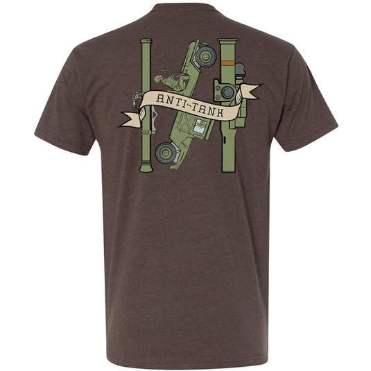 Anti-Tank Missile Gunner Death Card Tee