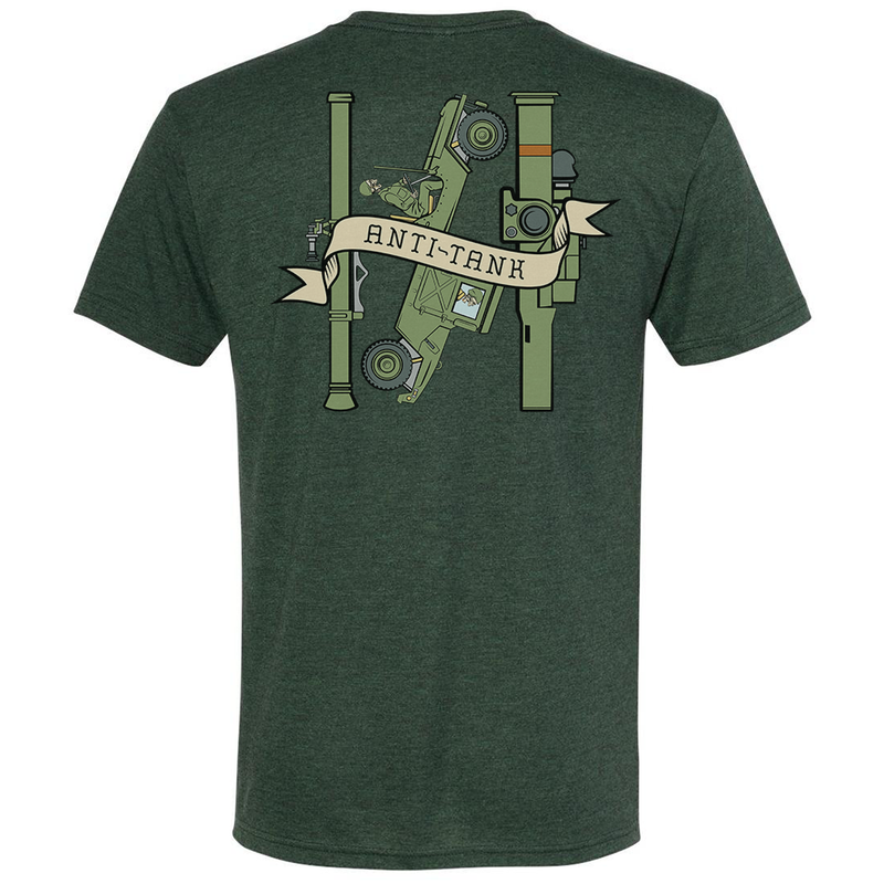 Load image into Gallery viewer, Anti-Tank Missile Gunner Death Card Tee
