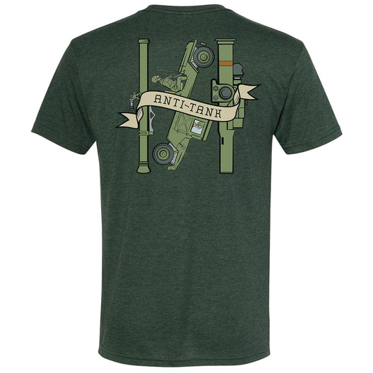 Anti-Tank Missile Gunner Death Card Tee