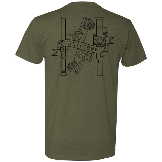 Anti-Tank Missile Gunner Death Card Tee