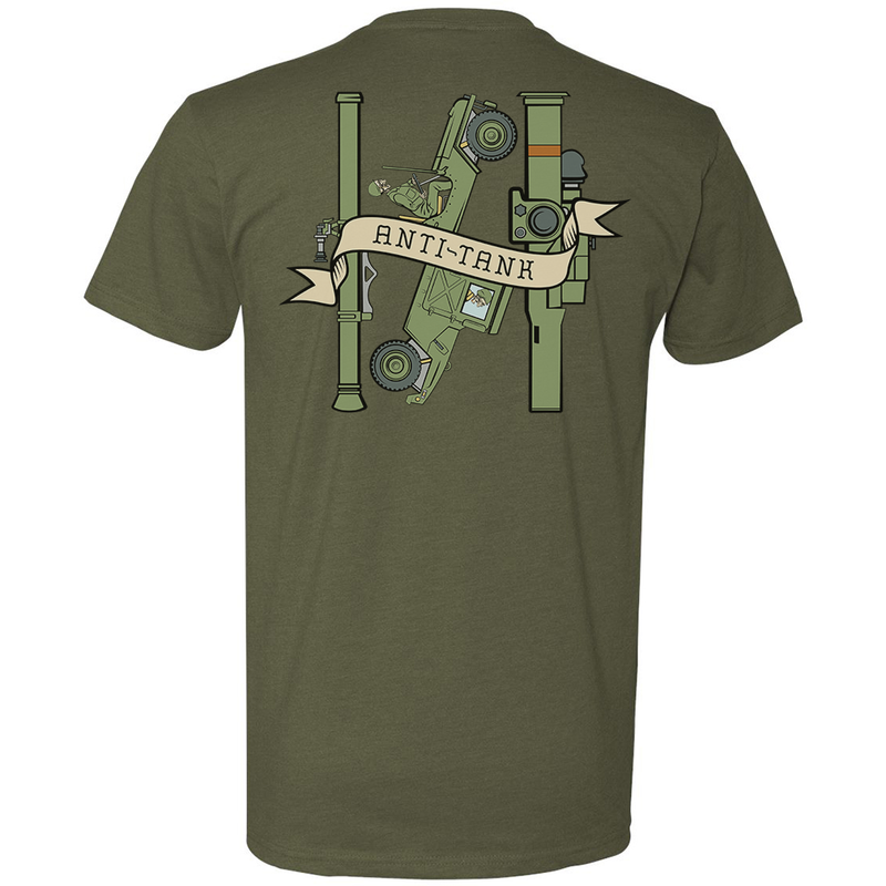 Load image into Gallery viewer, Anti-Tank Missile Gunner Death Card Tee
