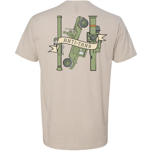 Anti-Tank Missile Gunner Death Card Tee