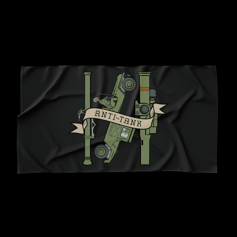 Load image into Gallery viewer, Anti-Tank Missile Gunner Death Card Flag
