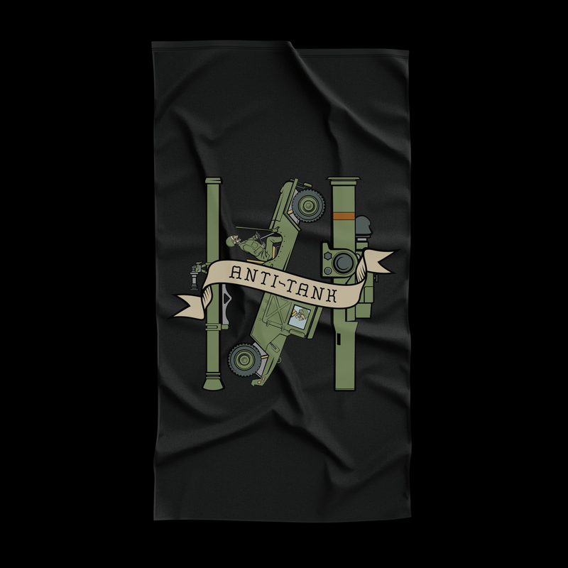 Load image into Gallery viewer, Anti-Tank Missile Gunner Death Card Flag
