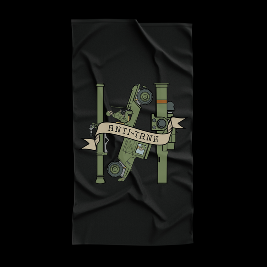 Anti-Tank Missile Gunner Death Card Flag