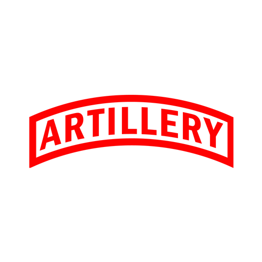 Artillery Tab Decal