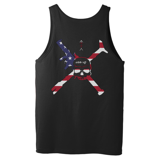 Ass Up American Flag Tank