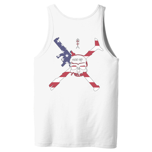 Open image in slideshow, Ass Up American Flag Tank
