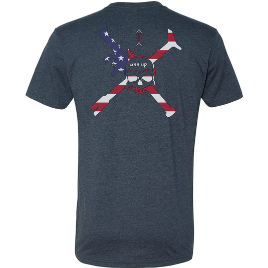 Ass Up American Flag Tee