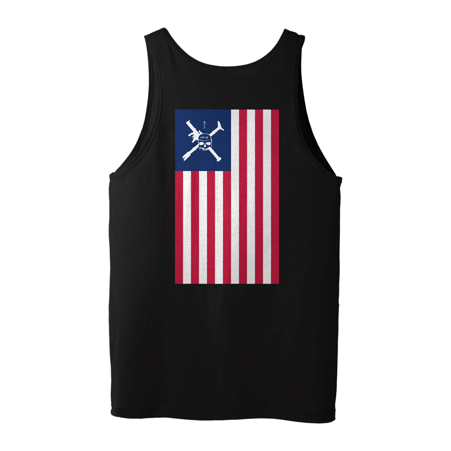 Ass Up American Flag Tank
