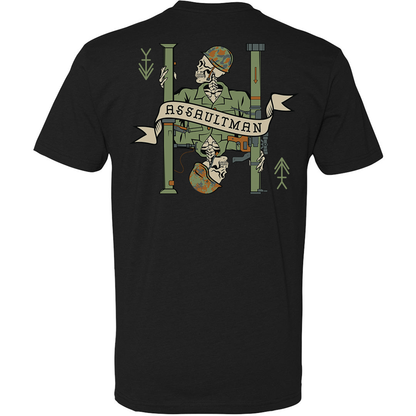 Assaultman Death Card Tee