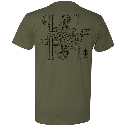 Assaultman Death Card Tee