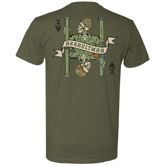 Assaultman Death Card Tee