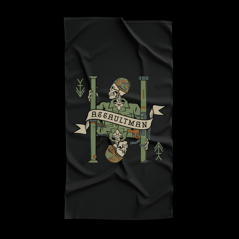 Load image into Gallery viewer, Assaultman Death Card Flag
