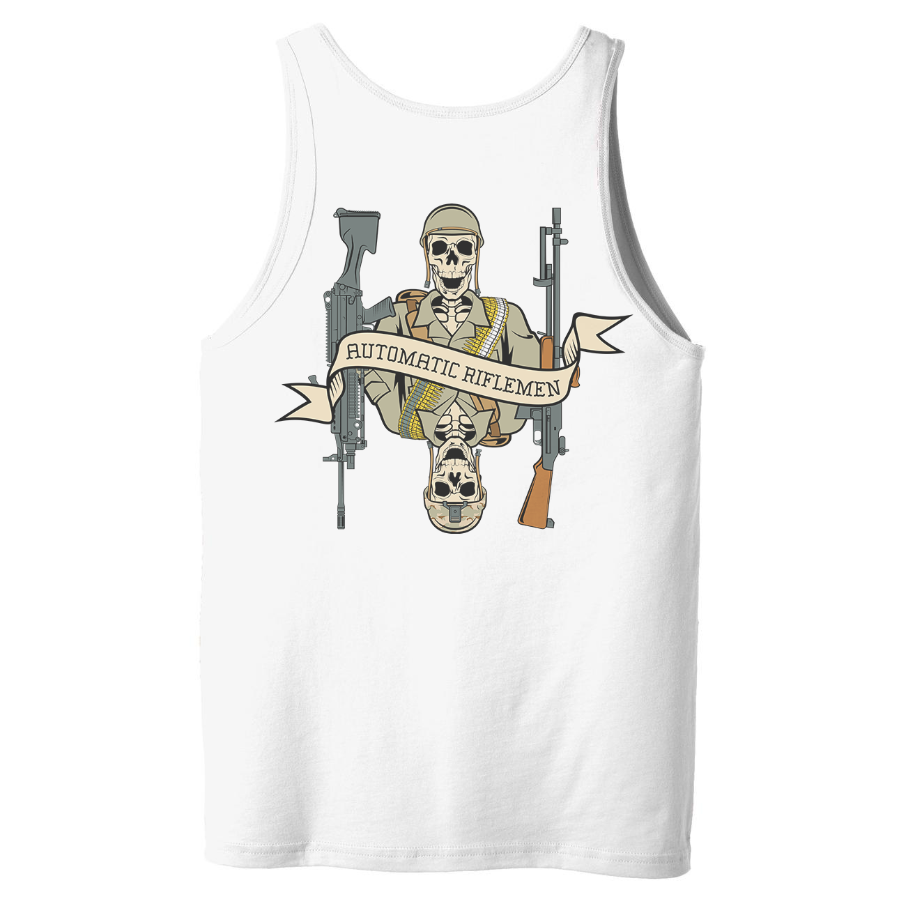 Automatic Riflemen Death Card Tank