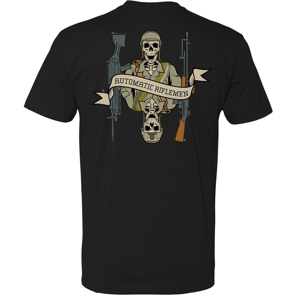 Automatic Riflemen Death Card Tee