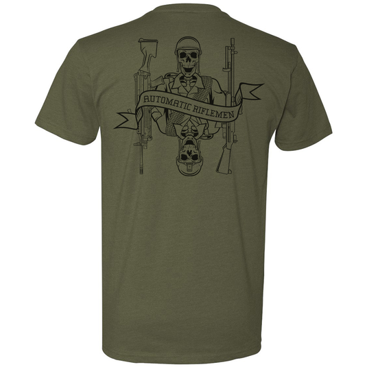 Automatic Riflemen Death Card Tee