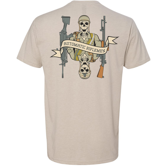 Automatic Riflemen Death Card Tee