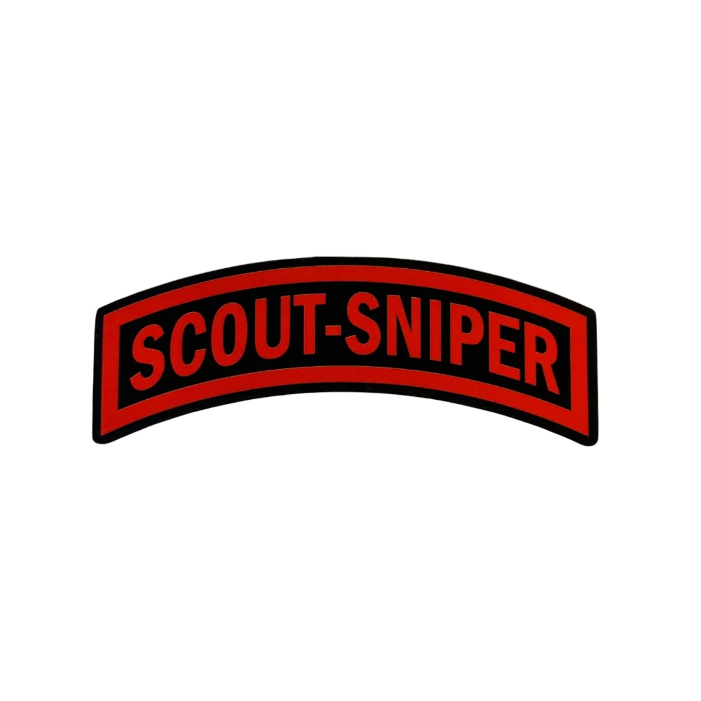 Scout-Sniper Tab Sticker