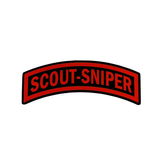 Scout-Sniper Tab Sticker