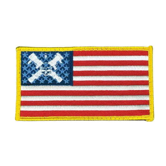 Goose Up American Flag Patch
