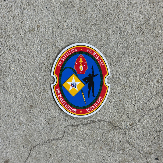 2d Battalion 6th Marines Patch