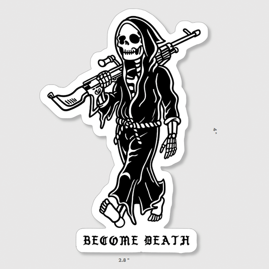 Become Death Sticker