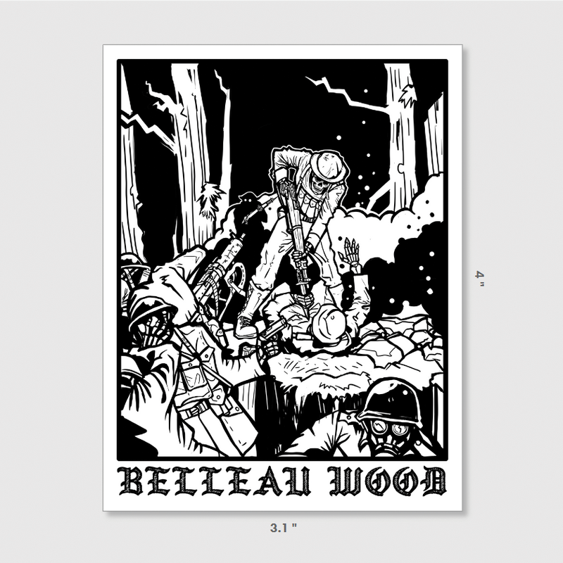 Load image into Gallery viewer, Belleau Wood Sticker
