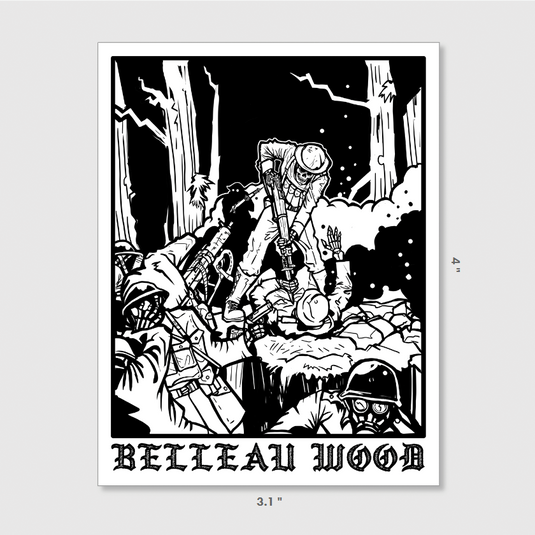 Belleau Wood Sticker