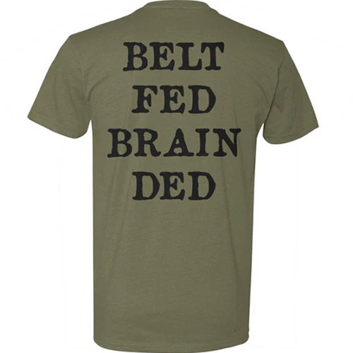 Belt Fed Brain Ded