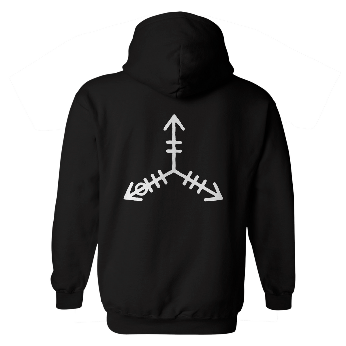 The Big 3 Machine Guns Symbol Hoodie