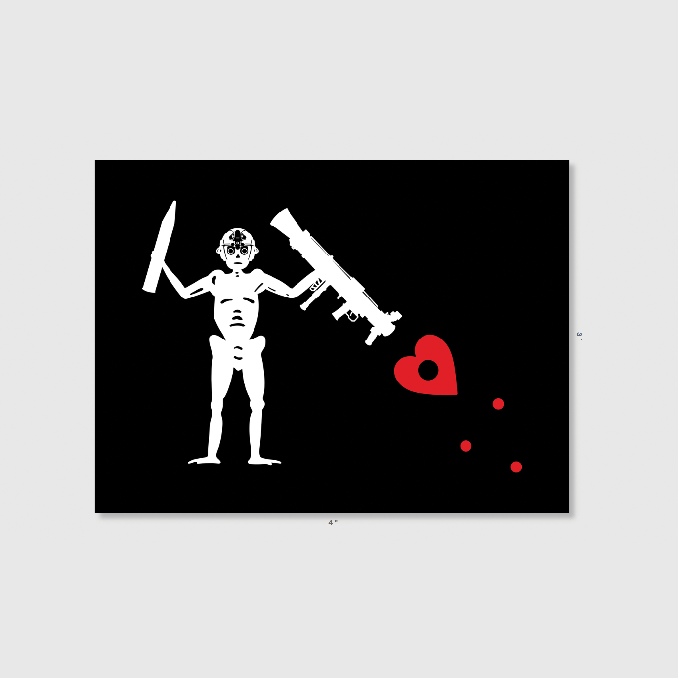 Blackbeard Goose Sticker – Goons Up