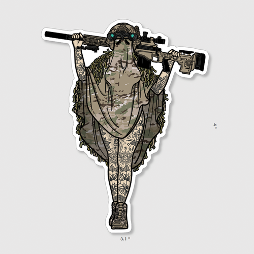 Boo Sticker (Sniper)