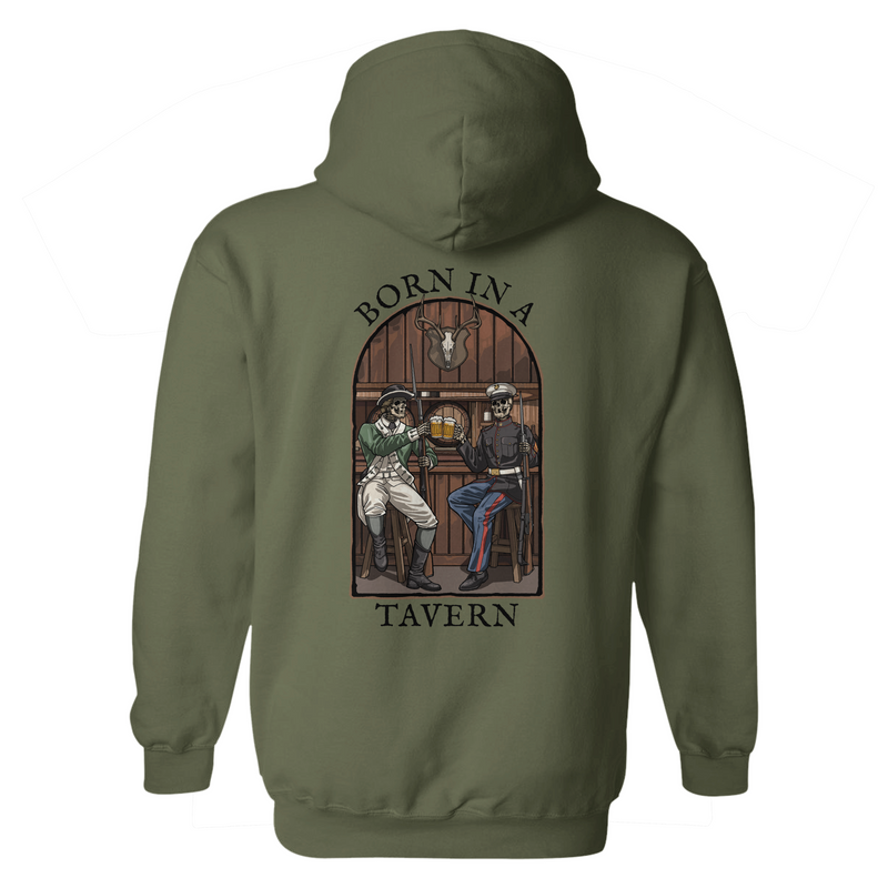 Load image into Gallery viewer, Born in a Tavern Hoodie
