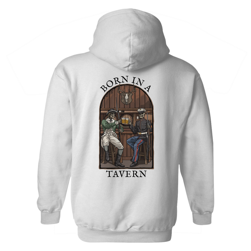 Load image into Gallery viewer, Born in a Tavern Hoodie
