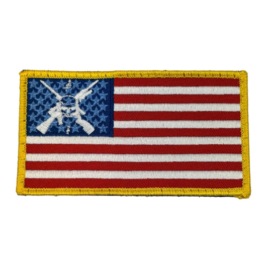 Snipers Up American Flag Patch