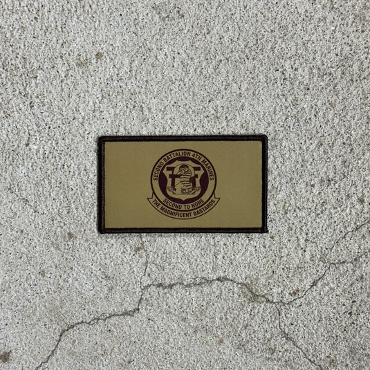 2d Battalion 4th Marines Flak Patch