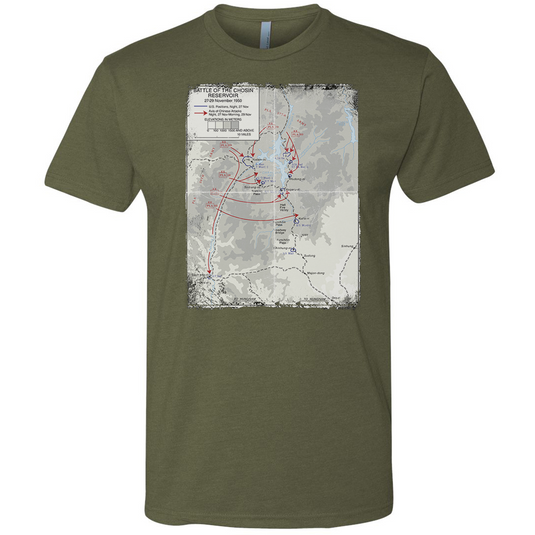 Chosin Battle Map Tee