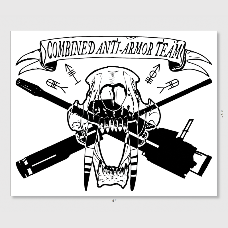 Load image into Gallery viewer, Combined Anti Armor Team Sticker
